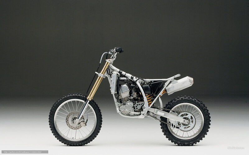 motorcycle frame side view