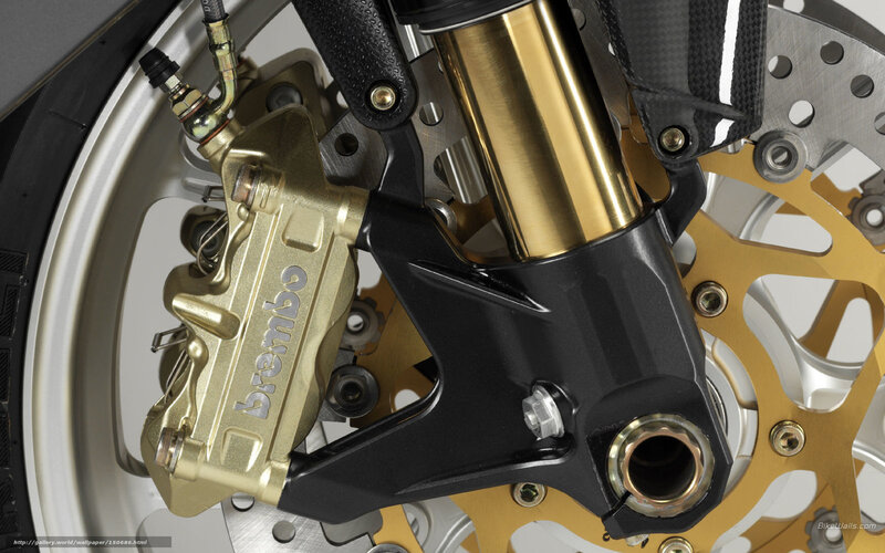 Motorcycle Front Brake System — Gold