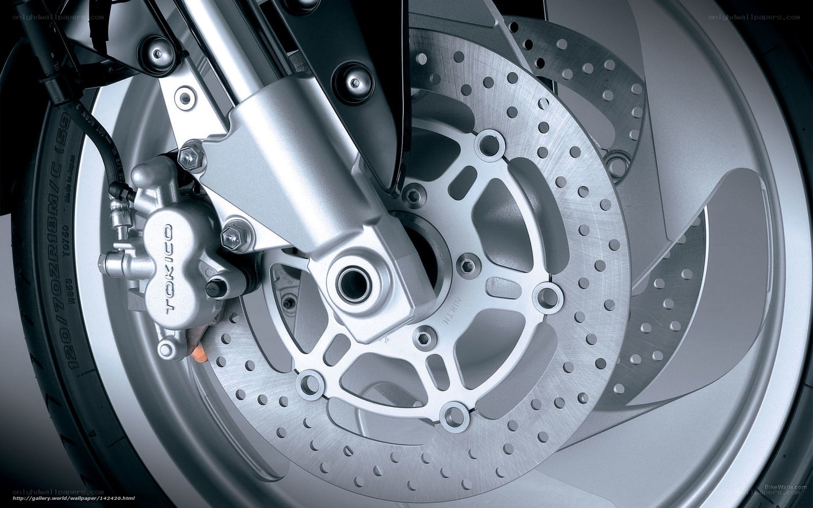 motorcycle front brake system