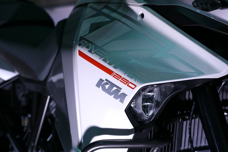 Motorcycle Front Fairing — White