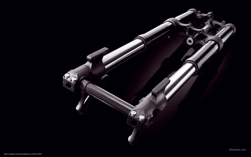 motorcycle front fork assembly
