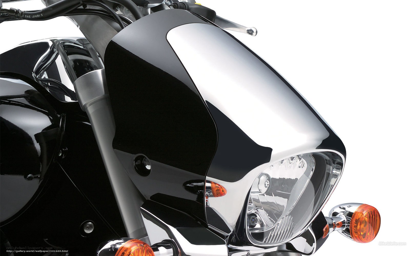 motorcycle front headlight