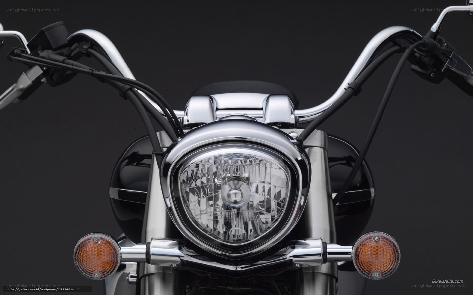 motorcycle front headlight