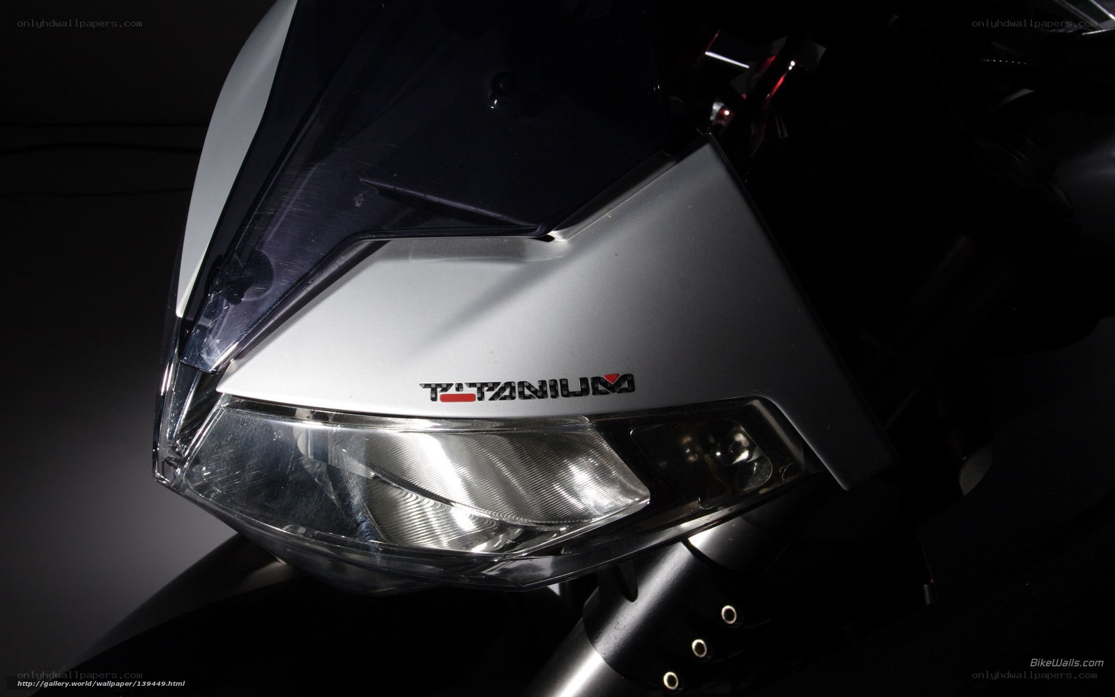 motorcycle front headlight