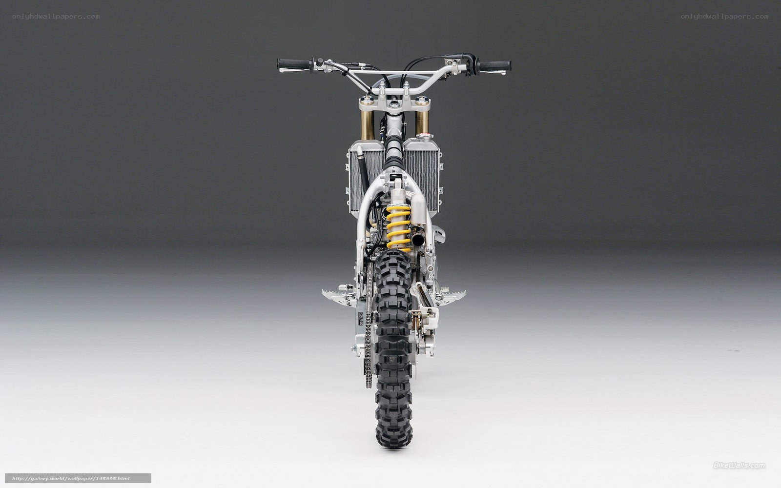 motorcycle front view