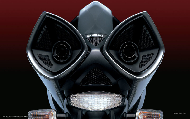 Motorcycle Front View — Black, Dramatic, Photograph, Headlight, Exhaust Pipes