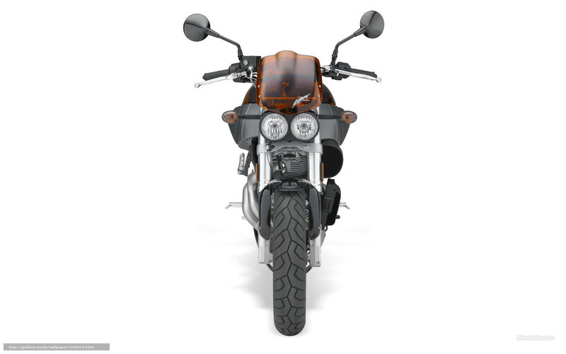 Motorcycle Front View — Black, Neutral, Photograph, Handlebars