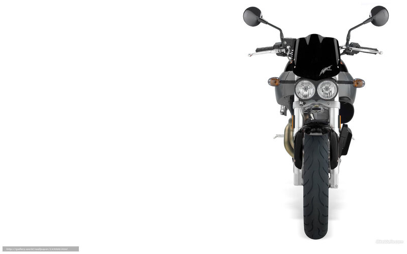 Motorcycle Front View — Black, Neutral, Photograph, Headlight, Mirror