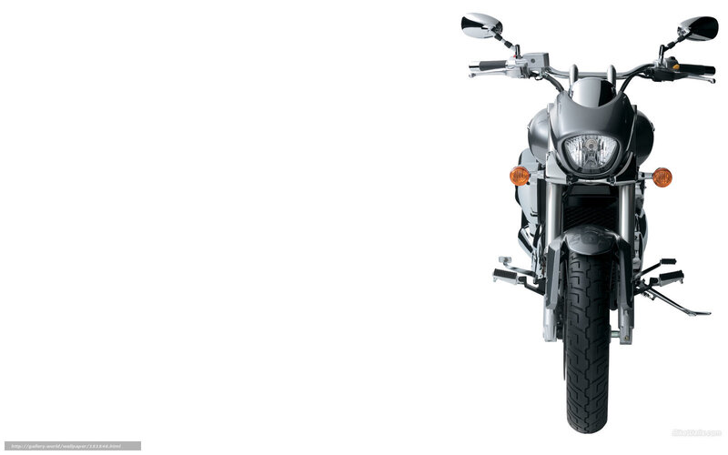 Motorcycle Front View — Black, Neutral, Photograph, Headlight, Mirrors, Handlebars