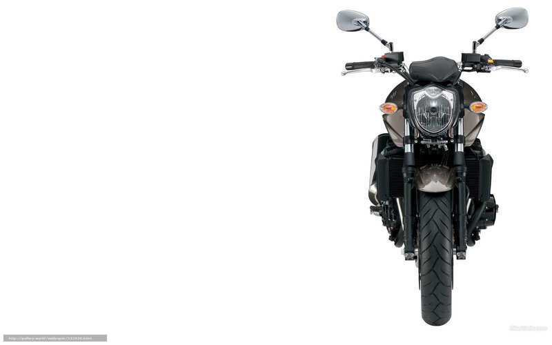 Motorcycle Front View — Black, Neutral, Photograph, Headlight, Mirrors, Tire