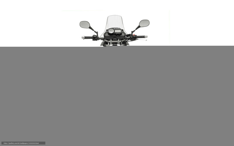 Motorcycle Front View — Gray, Neutral, Photograph, Handlebars