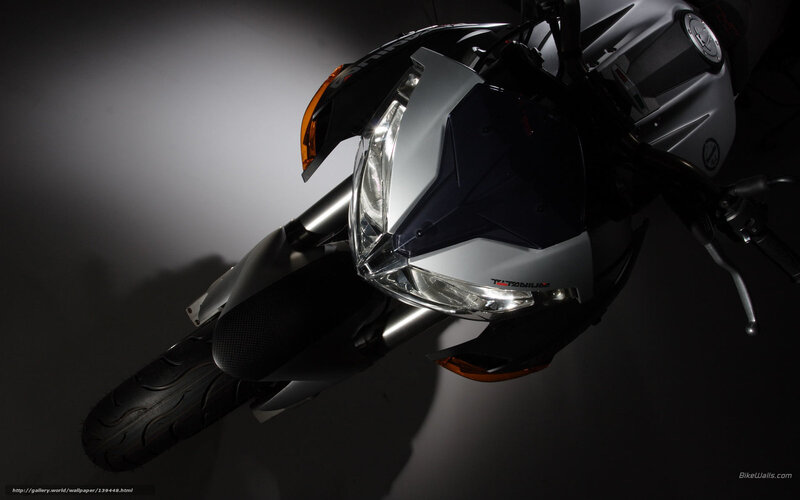 motorcycle front view studio shot