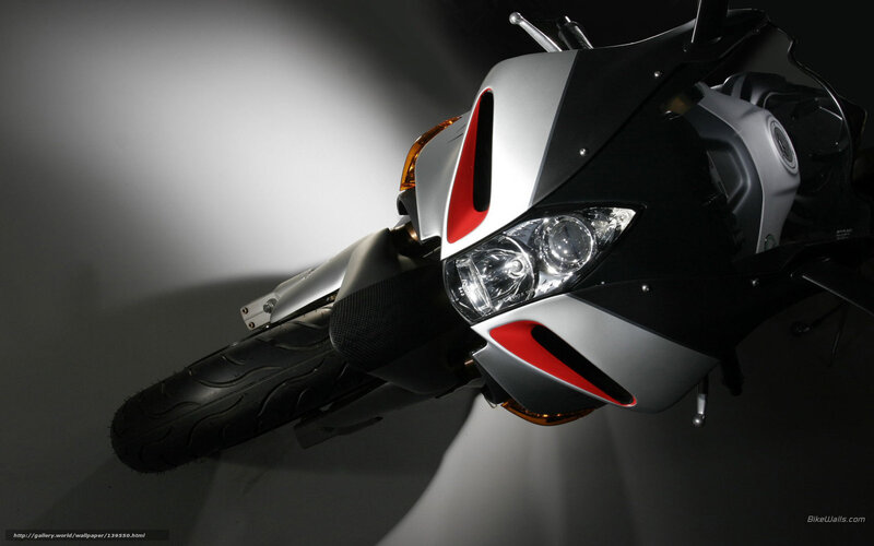 motorcycle front view