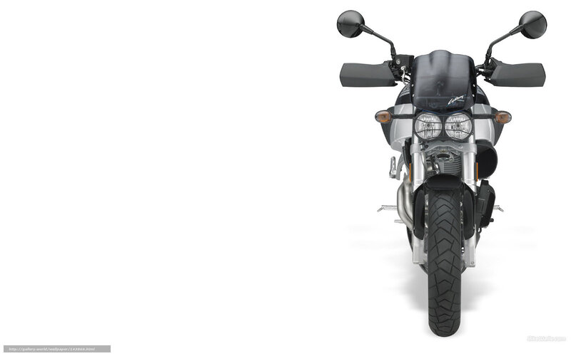 Motorcycle Front View — White, Neutral, Photograph, Headlight, Mirror