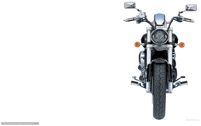 Motorcycle Front View — White, Neutral, Photograph, Headlight, Mirrors
