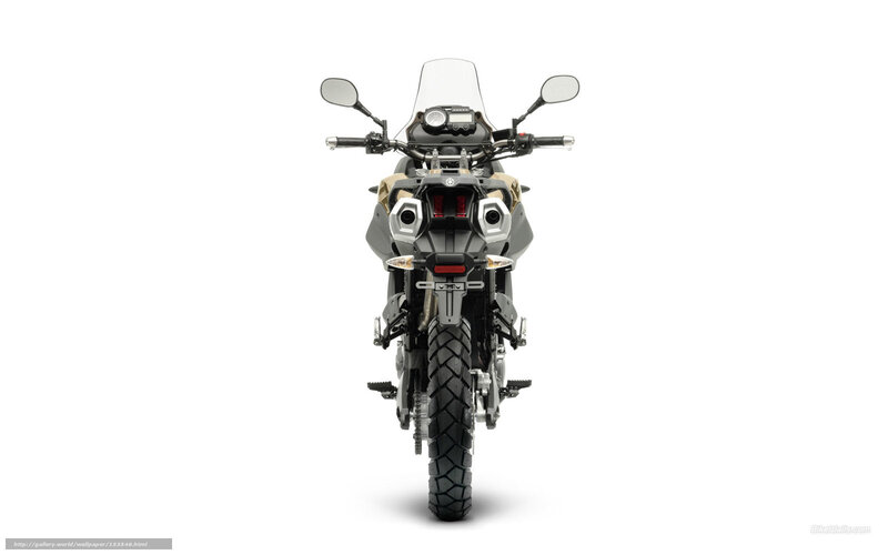 Motorcycle Front View — White, Neutral, Photograph, Windshield