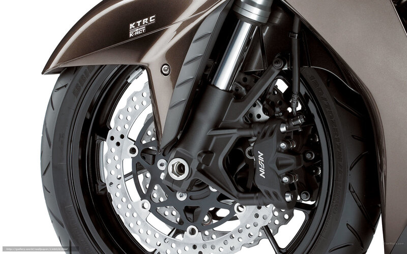 motorcycle front wheel assembly