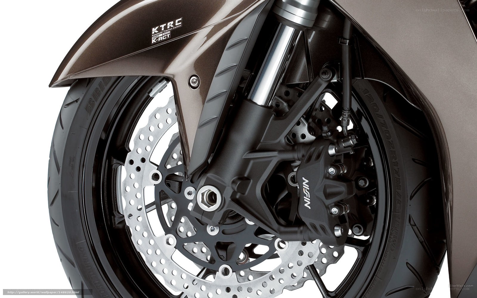 motorcycle front wheel assembly