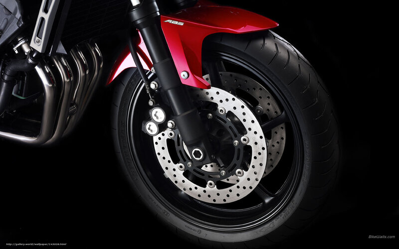 Motorcycle Front Wheel — Black, Dramatic, Photograph