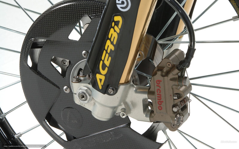 Motorcycle Front Wheel — Black, Technical, Photograph, Brake Caliper