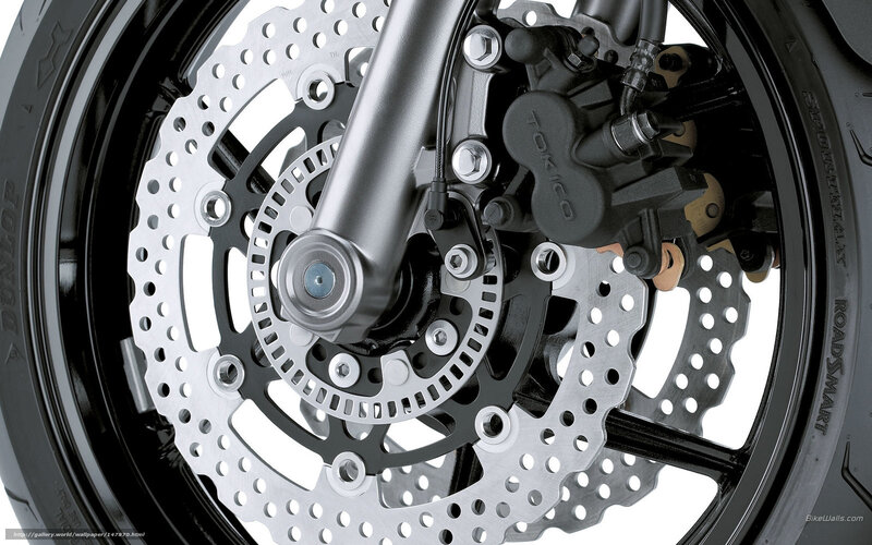 Motorcycle Front Wheel — Black, Technical, Photograph, Brake Disc, Caliper