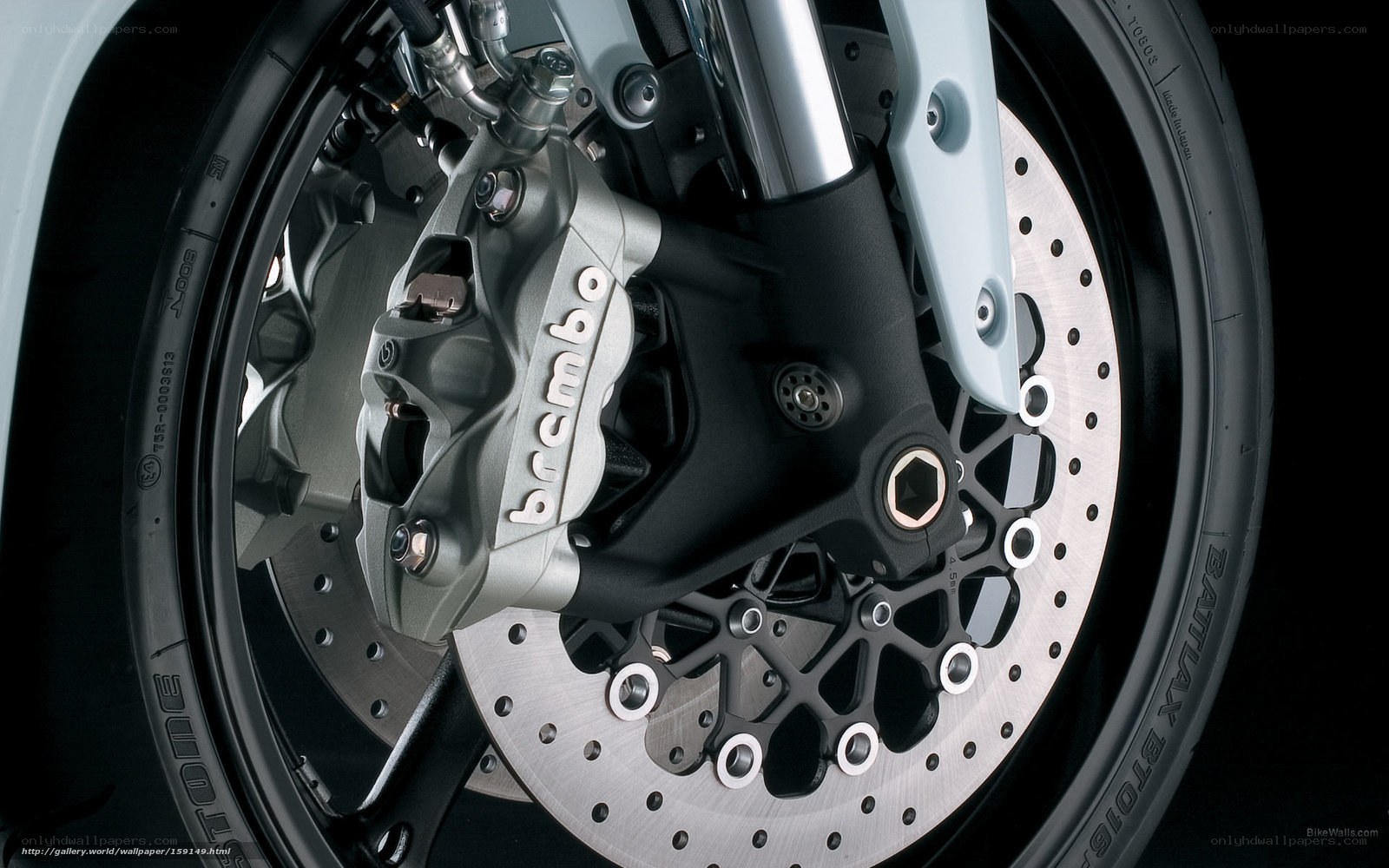motorcycle front wheel brake