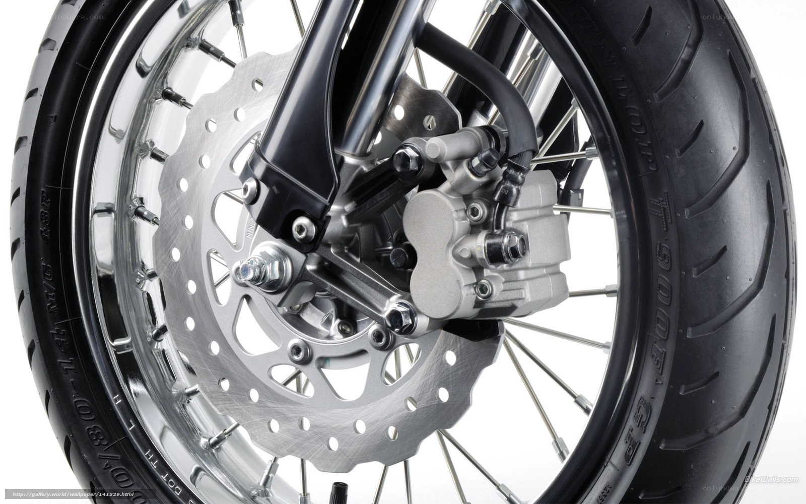motorcycle front wheel brake