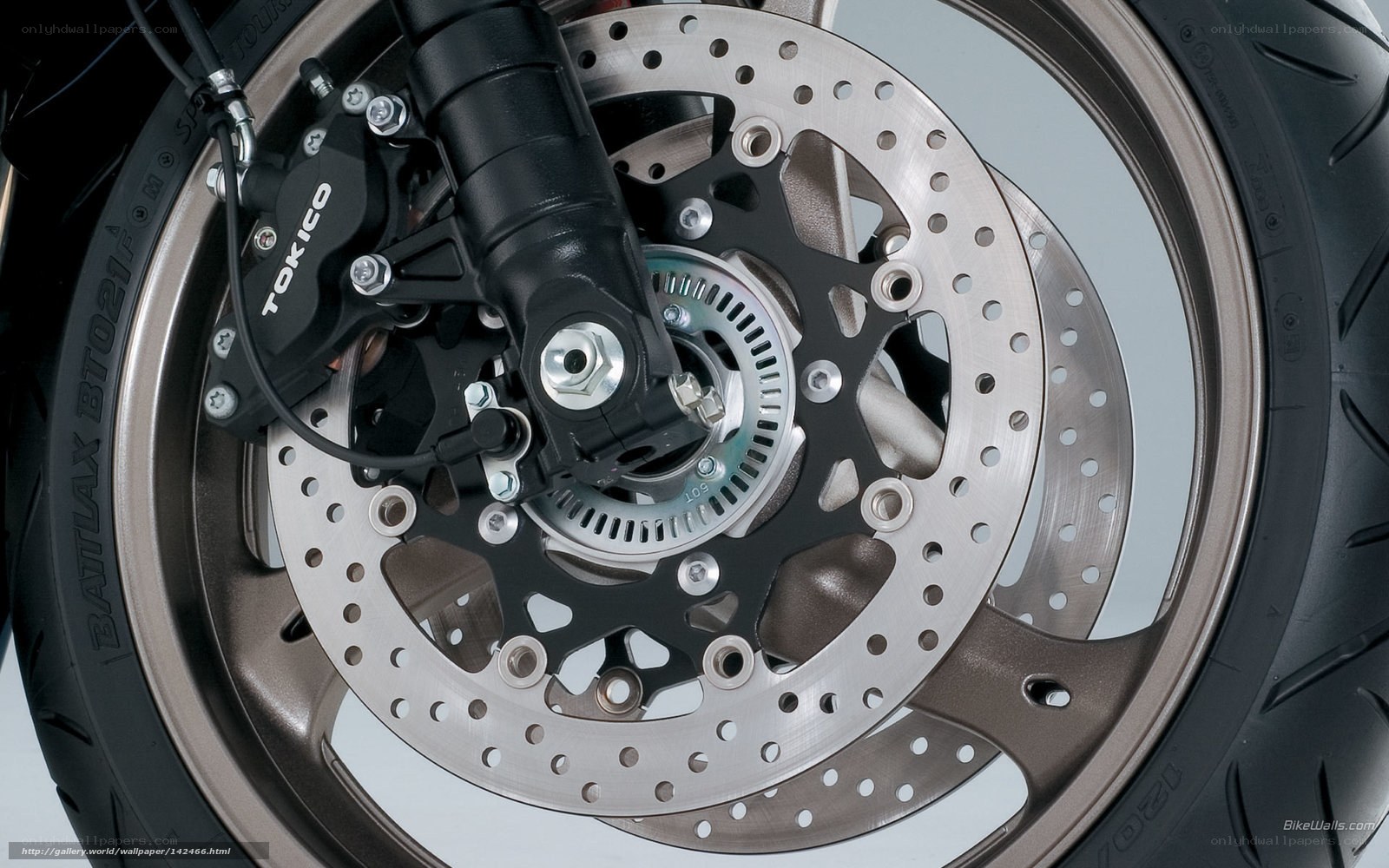 motorcycle front wheel brake