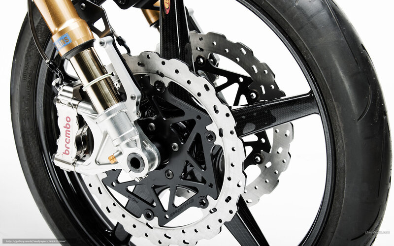 motorcycle front wheel brake system