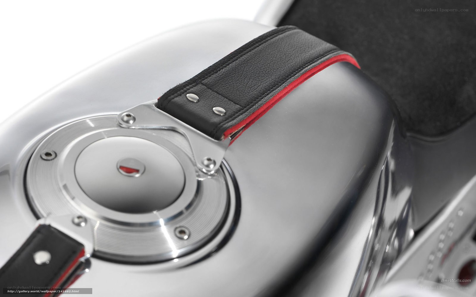 motorcycle fuel tank detail