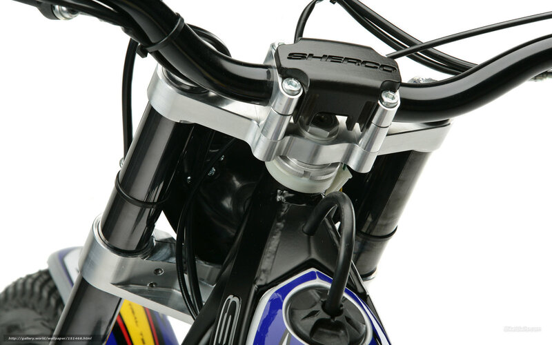 Motorcycle Handlebar Assembly — Black