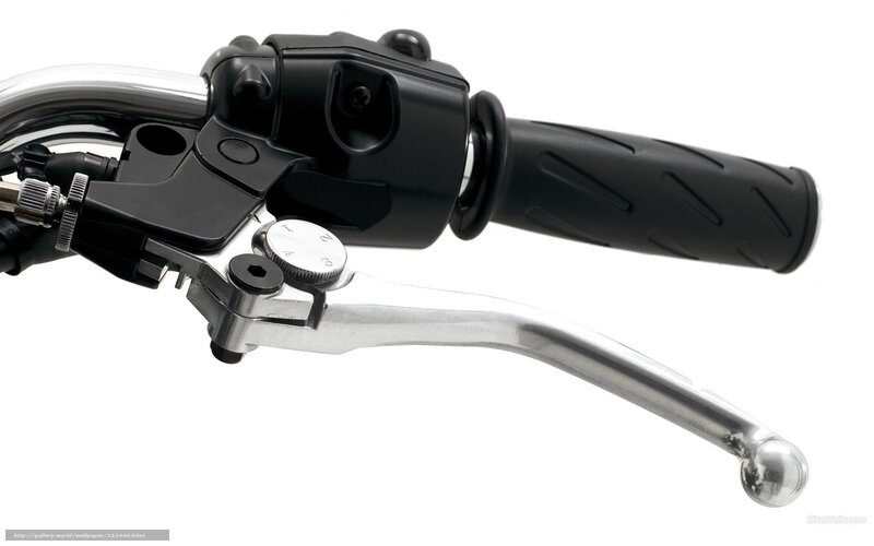 Motorcycle Handlebar — Black, Neutral, Photograph, Handlebar Grip