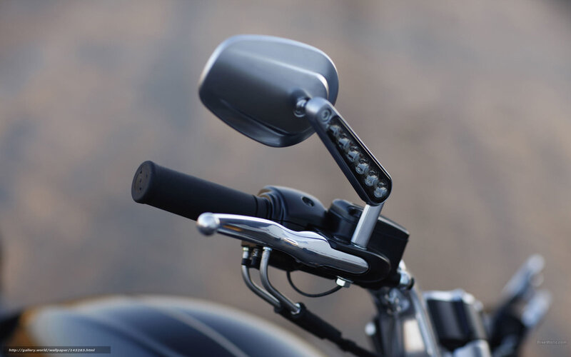 Motorcycle Handlebar — Black, Neutral, Photograph
