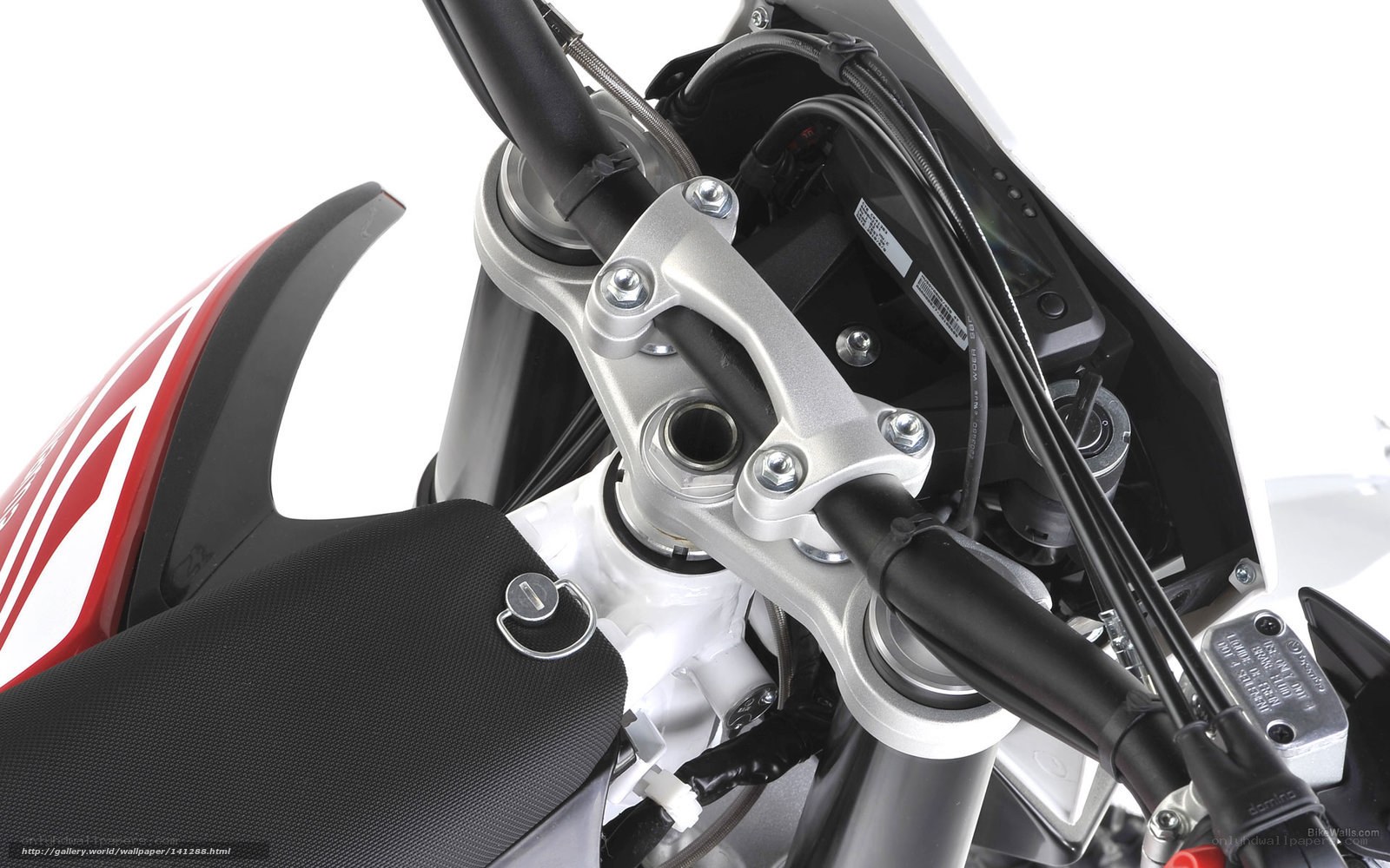 motorcycle handlebar close-up