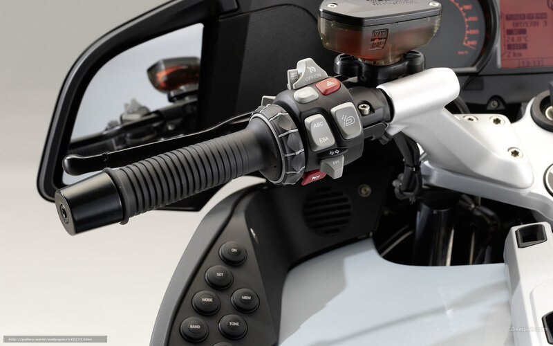 Motorcycle Handlebar Controls — Black