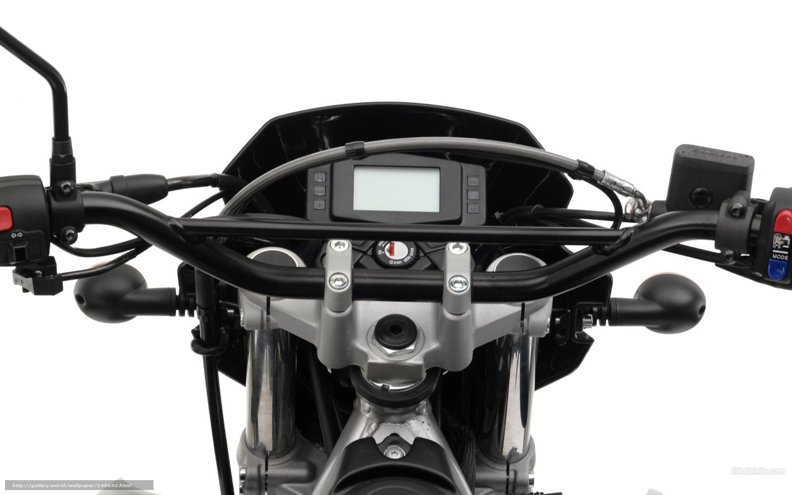 motorcycle handlebar dashboard