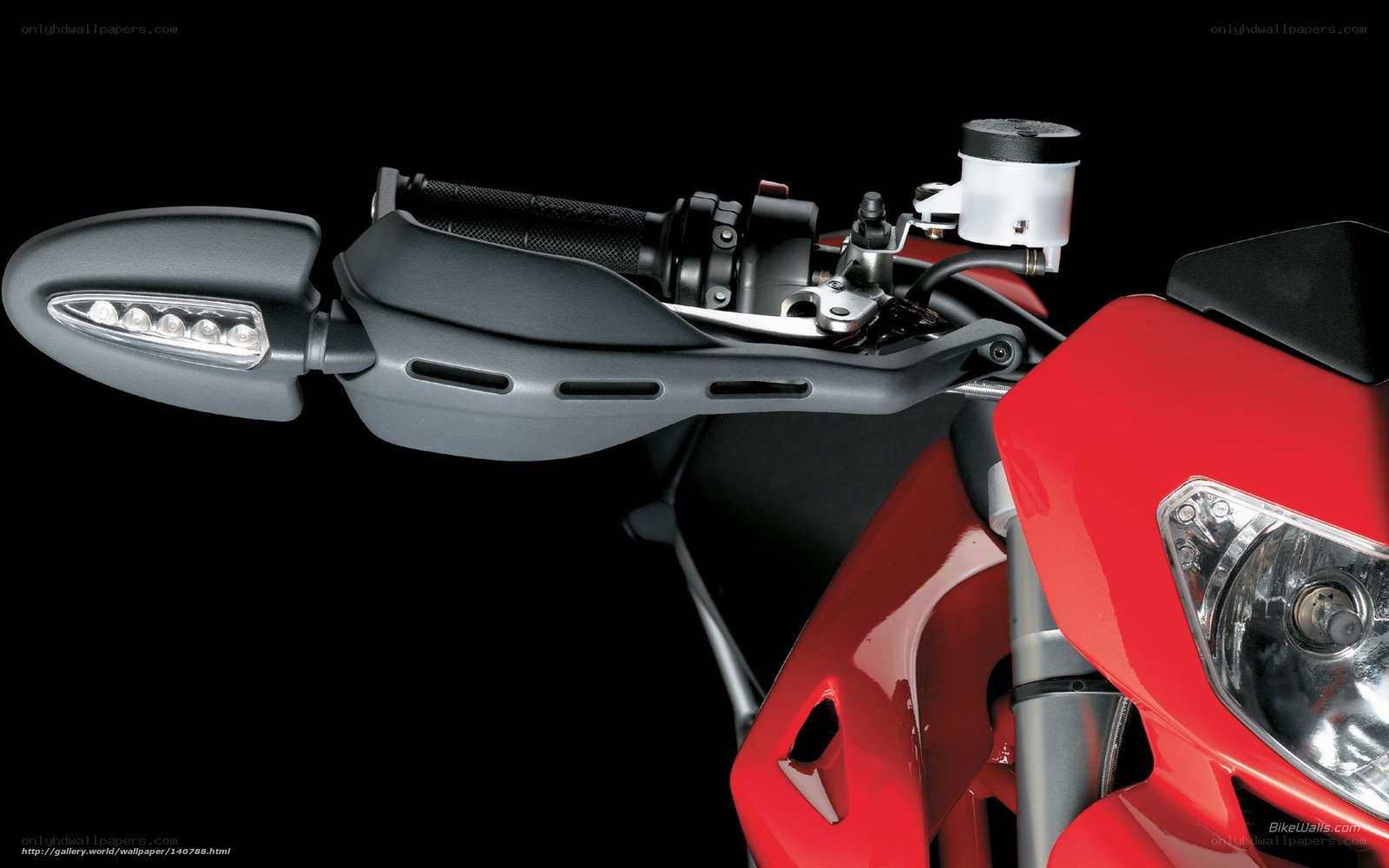motorcycle handlebar details