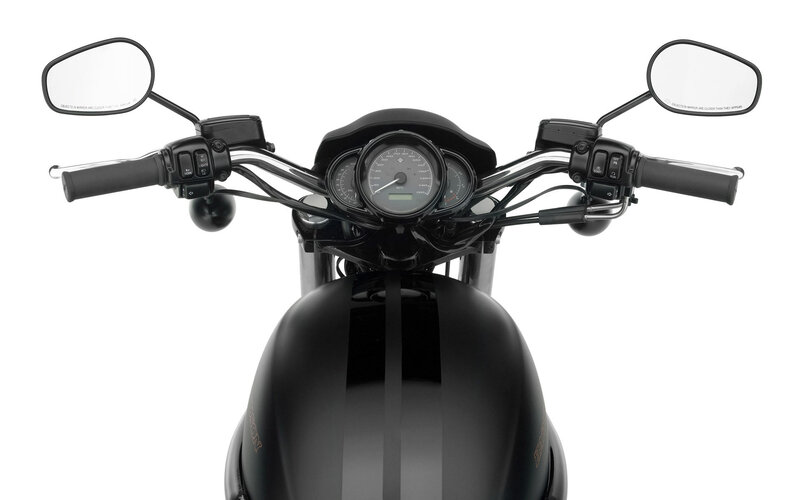 motorcycle handlebar view