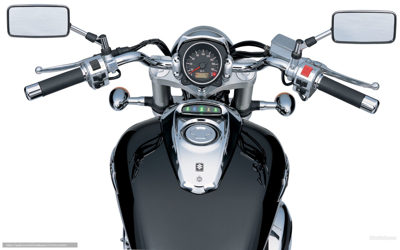 motorcycle handlebar view
