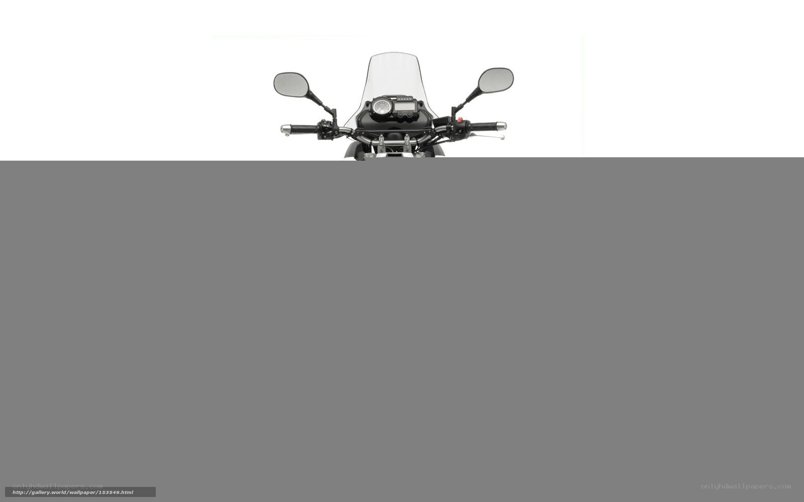 motorcycle handlebars and dashboard