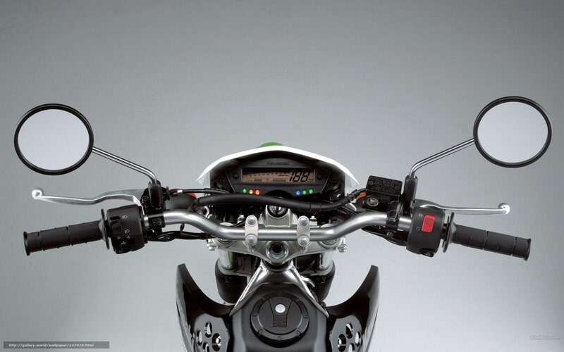Motorcycle Handlebars — Black, Neutral, Photograph, Dashboard