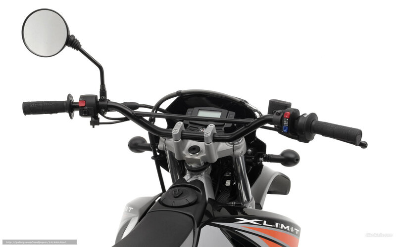 Motorcycle Handlebars — Black