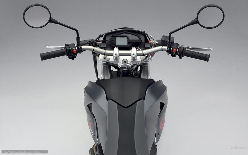 Motorcycle Handlebars — Gray
