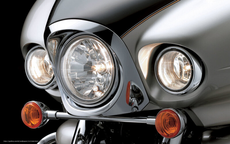 Motorcycle Headlight Assembly