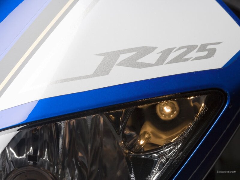 Motorcycle Headlight — Blue