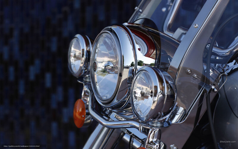 motorcycle headlight details
