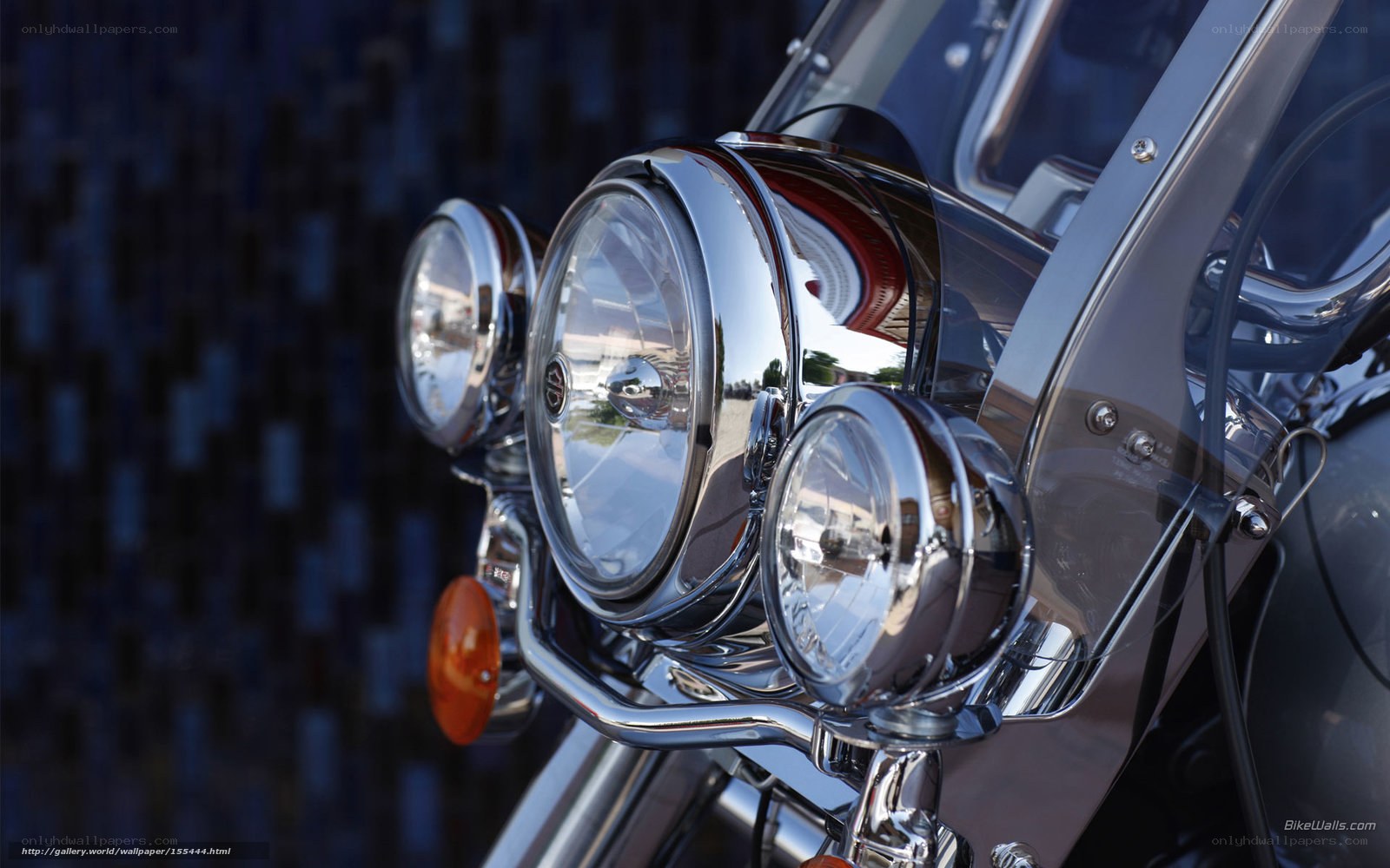 motorcycle headlight details