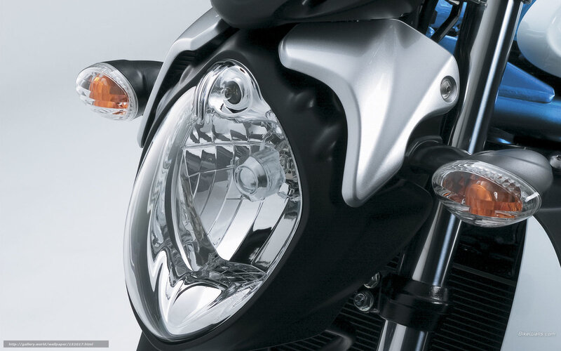 Motorcycle Headlight — Silver, Neutral, Photograph