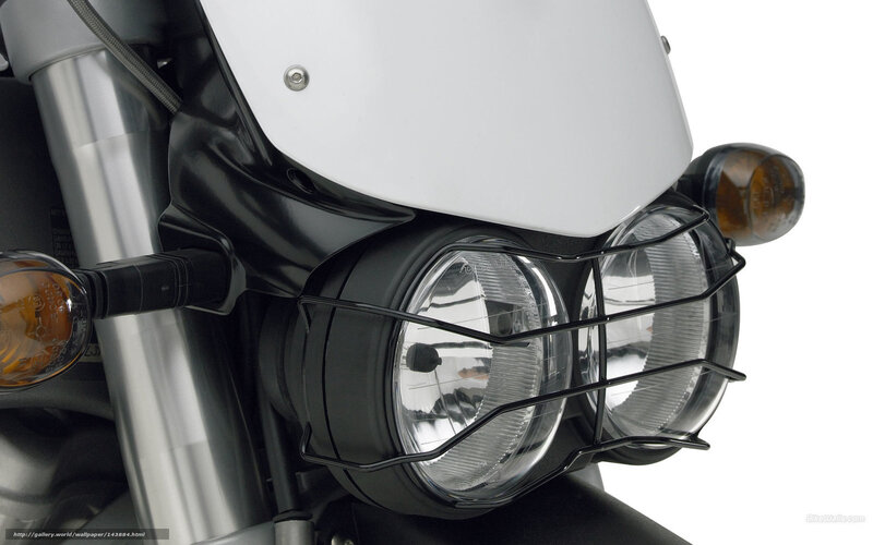 Motorcycle Headlight — White