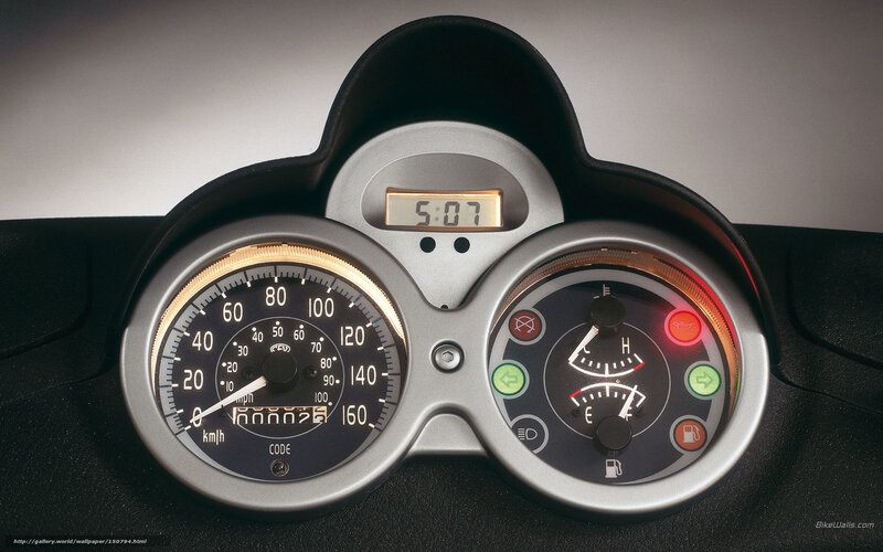 Motorcycle Instrument Cluster